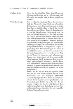 Bild der Seite - 414 - in Die Corona-Pandemie - Ethische, gesellschaftliche und theologische Reflexionen einer Krise