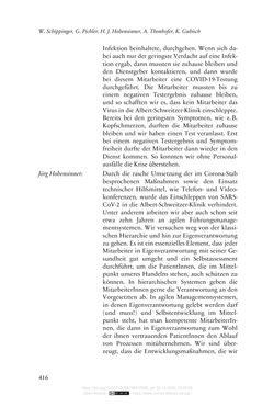 Image of the Page - 416 - in Die Corona-Pandemie - Ethische, gesellschaftliche und theologische Reflexionen einer Krise