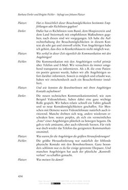 Image of the Page - 434 - in Die Corona-Pandemie - Ethische, gesellschaftliche und theologische Reflexionen einer Krise