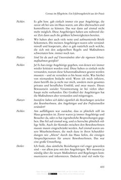 Image of the Page - 435 - in Die Corona-Pandemie - Ethische, gesellschaftliche und theologische Reflexionen einer Krise