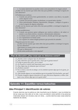 Bild der Seite - 122 - in Cosmopolitismo Reflexivo - Educar mediante la investigación filosófica para construir comunidades inclusivas