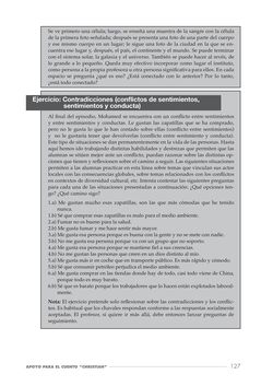Bild der Seite - 127 - in Cosmopolitismo Reflexivo - Educar mediante la investigación filosófica para construir comunidades inclusivas
