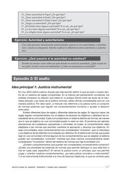 Bild der Seite - 137 - in Cosmopolitismo Reflexivo - Educar mediante la investigación filosófica para construir comunidades inclusivas