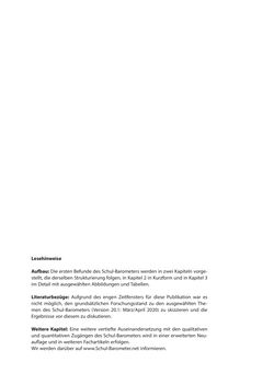 Bild der Seite - (000005) - in COVID-19 und aktuelle Herausforderungen in Schule und Bildung - Erste Befunde des Schul-Barometers in Deutschland, Österreich und der Schweiz