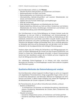 Bild der Seite - 16 - in COVID-19 und aktuelle Herausforderungen in Schule und Bildung - Erste Befunde des Schul-Barometers in Deutschland, Österreich und der Schweiz