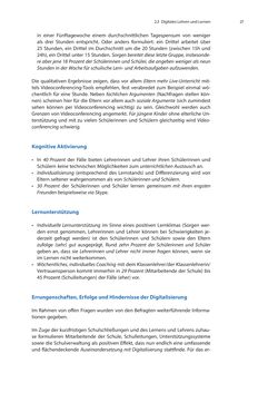 Bild der Seite - 27 - in COVID-19 und aktuelle Herausforderungen in Schule und Bildung - Erste Befunde des Schul-Barometers in Deutschland, Österreich und der Schweiz