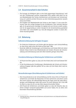 Bild der Seite - 34 - in COVID-19 und aktuelle Herausforderungen in Schule und Bildung - Erste Befunde des Schul-Barometers in Deutschland, Österreich und der Schweiz