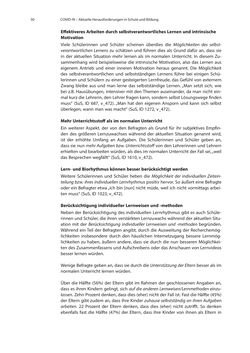 Bild der Seite - 50 - in COVID-19 und aktuelle Herausforderungen in Schule und Bildung - Erste Befunde des Schul-Barometers in Deutschland, Österreich und der Schweiz