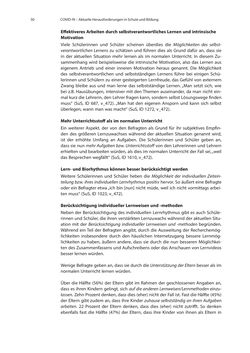 Bild der Seite - 50 - in COVID-19 und aktuelle Herausforderungen in Schule und Bildung - Erste Befunde des Schul-Barometers in Deutschland, Österreich und der Schweiz