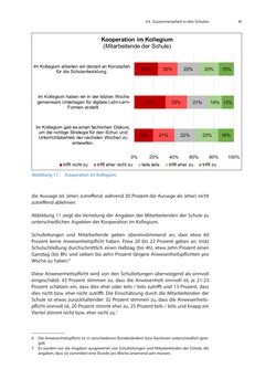 Bild der Seite - 81 - in COVID-19 und aktuelle Herausforderungen in Schule und Bildung - Erste Befunde des Schul-Barometers in Deutschland, Österreich und der Schweiz