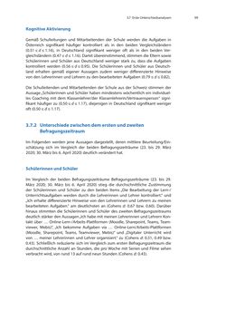 Bild der Seite - 99 - in COVID-19 und aktuelle Herausforderungen in Schule und Bildung - Erste Befunde des Schul-Barometers in Deutschland, Österreich und der Schweiz