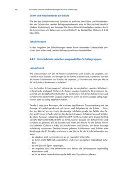 Bild der Seite - 100 - in COVID-19 und aktuelle Herausforderungen in Schule und Bildung - Erste Befunde des Schul-Barometers in Deutschland, Österreich und der Schweiz