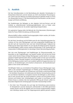 Image of the Page - 109 - in COVID-19 und aktuelle Herausforderungen in Schule und Bildung - Erste Befunde des Schul-Barometers in Deutschland, Österreich und der Schweiz