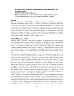 Bild der Seite - 90 - in Critical Issues in Science, Technology and Society Studies - Conference Proceedings of the 17th STS Conference Graz 2018