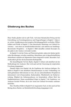 Image of the Page - 9 - in Cultural Governance in Österreich - Eine interpretative Policy-Analyse zu kulturpolitischen Entscheidungsprozessen in Linz und Graz