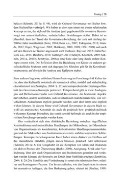 Image of the Page - 19 - in Cultural Governance in Österreich - Eine interpretative Policy-Analyse zu kulturpolitischen Entscheidungsprozessen in Linz und Graz