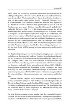 Image of the Page - 27 - in Cultural Governance in Österreich - Eine interpretative Policy-Analyse zu kulturpolitischen Entscheidungsprozessen in Linz und Graz