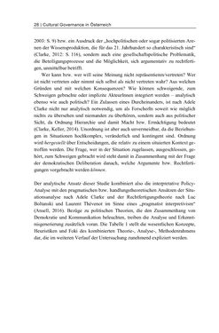 Image of the Page - 28 - in Cultural Governance in Österreich - Eine interpretative Policy-Analyse zu kulturpolitischen Entscheidungsprozessen in Linz und Graz