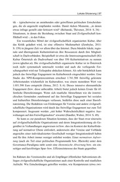 Bild der Seite - 97 - in Cultural Governance in Österreich - Eine interpretative Policy-Analyse zu kulturpolitischen Entscheidungsprozessen in Linz und Graz