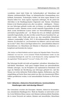Bild der Seite - 123 - in Cultural Governance in Österreich - Eine interpretative Policy-Analyse zu kulturpolitischen Entscheidungsprozessen in Linz und Graz