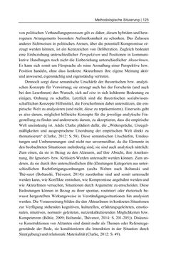 Bild der Seite - 125 - in Cultural Governance in Österreich - Eine interpretative Policy-Analyse zu kulturpolitischen Entscheidungsprozessen in Linz und Graz