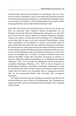 Bild der Seite - 143 - in Cultural Governance in Österreich - Eine interpretative Policy-Analyse zu kulturpolitischen Entscheidungsprozessen in Linz und Graz