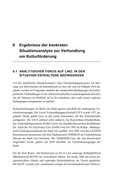 Bild der Seite - 155 - in Cultural Governance in Österreich - Eine interpretative Policy-Analyse zu kulturpolitischen Entscheidungsprozessen in Linz und Graz