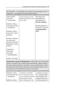 Image of the Page - 165 - in Cultural Governance in Österreich - Eine interpretative Policy-Analyse zu kulturpolitischen Entscheidungsprozessen in Linz und Graz