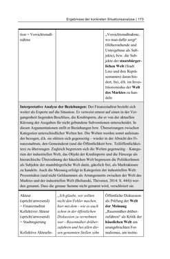 Image of the Page - 173 - in Cultural Governance in Österreich - Eine interpretative Policy-Analyse zu kulturpolitischen Entscheidungsprozessen in Linz und Graz
