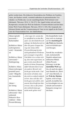 Image of the Page - 187 - in Cultural Governance in Österreich - Eine interpretative Policy-Analyse zu kulturpolitischen Entscheidungsprozessen in Linz und Graz