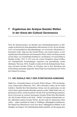 Image of the Page - 219 - in Cultural Governance in Österreich - Eine interpretative Policy-Analyse zu kulturpolitischen Entscheidungsprozessen in Linz und Graz
