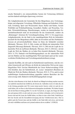 Image of the Page - 223 - in Cultural Governance in Österreich - Eine interpretative Policy-Analyse zu kulturpolitischen Entscheidungsprozessen in Linz und Graz