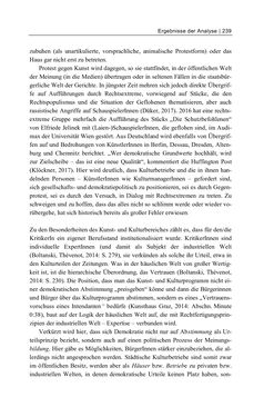Bild der Seite - 239 - in Cultural Governance in Österreich - Eine interpretative Policy-Analyse zu kulturpolitischen Entscheidungsprozessen in Linz und Graz
