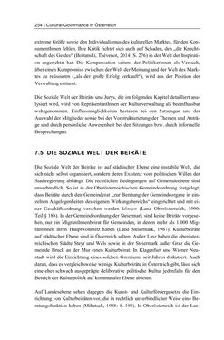 Bild der Seite - 254 - in Cultural Governance in Österreich - Eine interpretative Policy-Analyse zu kulturpolitischen Entscheidungsprozessen in Linz und Graz