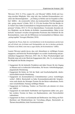 Bild der Seite - 263 - in Cultural Governance in Österreich - Eine interpretative Policy-Analyse zu kulturpolitischen Entscheidungsprozessen in Linz und Graz