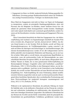 Image of the Page - 264 - in Cultural Governance in Österreich - Eine interpretative Policy-Analyse zu kulturpolitischen Entscheidungsprozessen in Linz und Graz