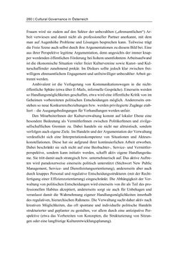 Bild der Seite - 280 - in Cultural Governance in Österreich - Eine interpretative Policy-Analyse zu kulturpolitischen Entscheidungsprozessen in Linz und Graz