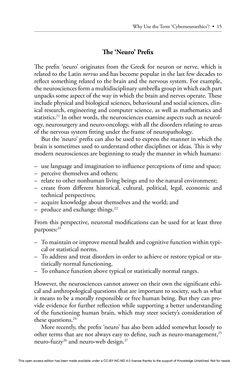 Image of the Page - 15 - in Cyborg Mind - What Brain–Computer and Mind–Cyberspace Interfaces Mean for Cyberneuroethics