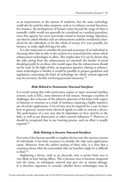 Image of the Page - 85 - in Cyborg Mind - What Brain–Computer and Mind–Cyberspace Interfaces Mean for Cyberneuroethics