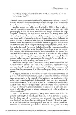 Image of the Page - 143 - in Cyborg Mind - What Brain–Computer and Mind–Cyberspace Interfaces Mean for Cyberneuroethics