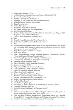 Image of the Page - 195 - in Cyborg Mind - What Brain–Computer and Mind–Cyberspace Interfaces Mean for Cyberneuroethics