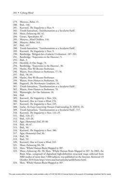 Image of the Page - 202 - in Cyborg Mind - What Brain–Computer and Mind–Cyberspace Interfaces Mean for Cyberneuroethics