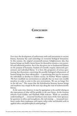 Image of the Page - 229 - in Cyborg Mind - What Brain–Computer and Mind–Cyberspace Interfaces Mean for Cyberneuroethics