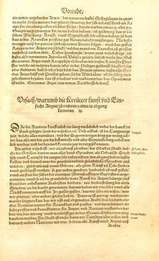 Image of the Page - Vorrede 10 - in Kreütter Buch - Darinn Underscheidt, Namen vnnd Würckung der Kreutter, Stauden, Hecken vnnd Beumen, sampt jhren Früchten, so inn Deutschen Landen wachsen