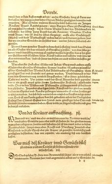 Image of the Page - Vorrede 14 - in Kreütter Buch - Darinn Underscheidt, Namen vnnd Würckung der Kreutter, Stauden, Hecken vnnd Beumen, sampt jhren Früchten, so inn Deutschen Landen wachsen