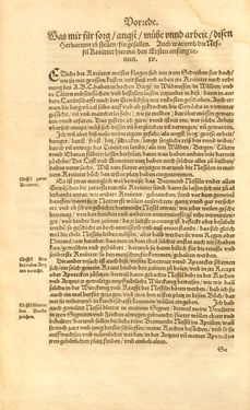Image of the Page - Vorrede 17 - in Kreütter Buch - Darinn Underscheidt, Namen vnnd Würckung der Kreutter, Stauden, Hecken vnnd Beumen, sampt jhren Früchten, so inn Deutschen Landen wachsen
