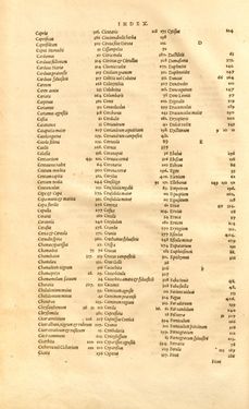 Image of the Page - Index 3 - in Kreütter Buch - Darinn Underscheidt, Namen vnnd Würckung der Kreutter, Stauden, Hecken vnnd Beumen, sampt jhren Früchten, so inn Deutschen Landen wachsen