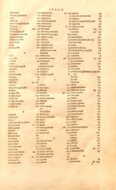 Image of the Page - Index 4 - in Kreütter Buch - Darinn Underscheidt, Namen vnnd Würckung der Kreutter, Stauden, Hecken vnnd Beumen, sampt jhren Früchten, so inn Deutschen Landen wachsen