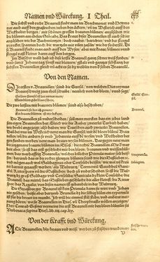 Image of the Page - 115 - in Kreütter Buch - Darinn Underscheidt, Namen vnnd Würckung der Kreutter, Stauden, Hecken vnnd Beumen, sampt jhren Früchten, so inn Deutschen Landen wachsen