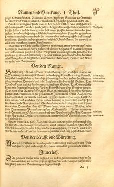 Image of the Page - 140 - in Kreütter Buch - Darinn Underscheidt, Namen vnnd Würckung der Kreutter, Stauden, Hecken vnnd Beumen, sampt jhren Früchten, so inn Deutschen Landen wachsen